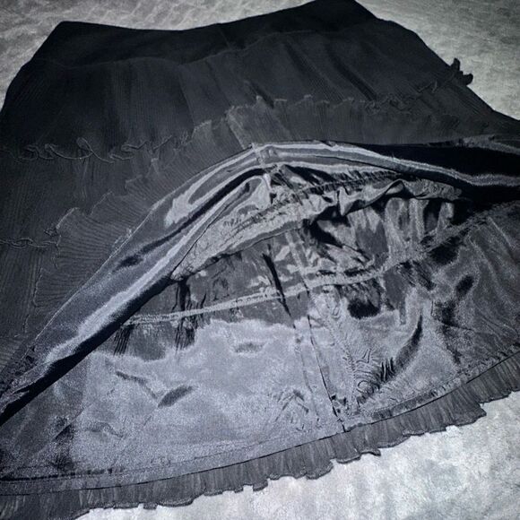 LOFT Tiered Chiffon Skirt Size 12 - Picture 6 of 11